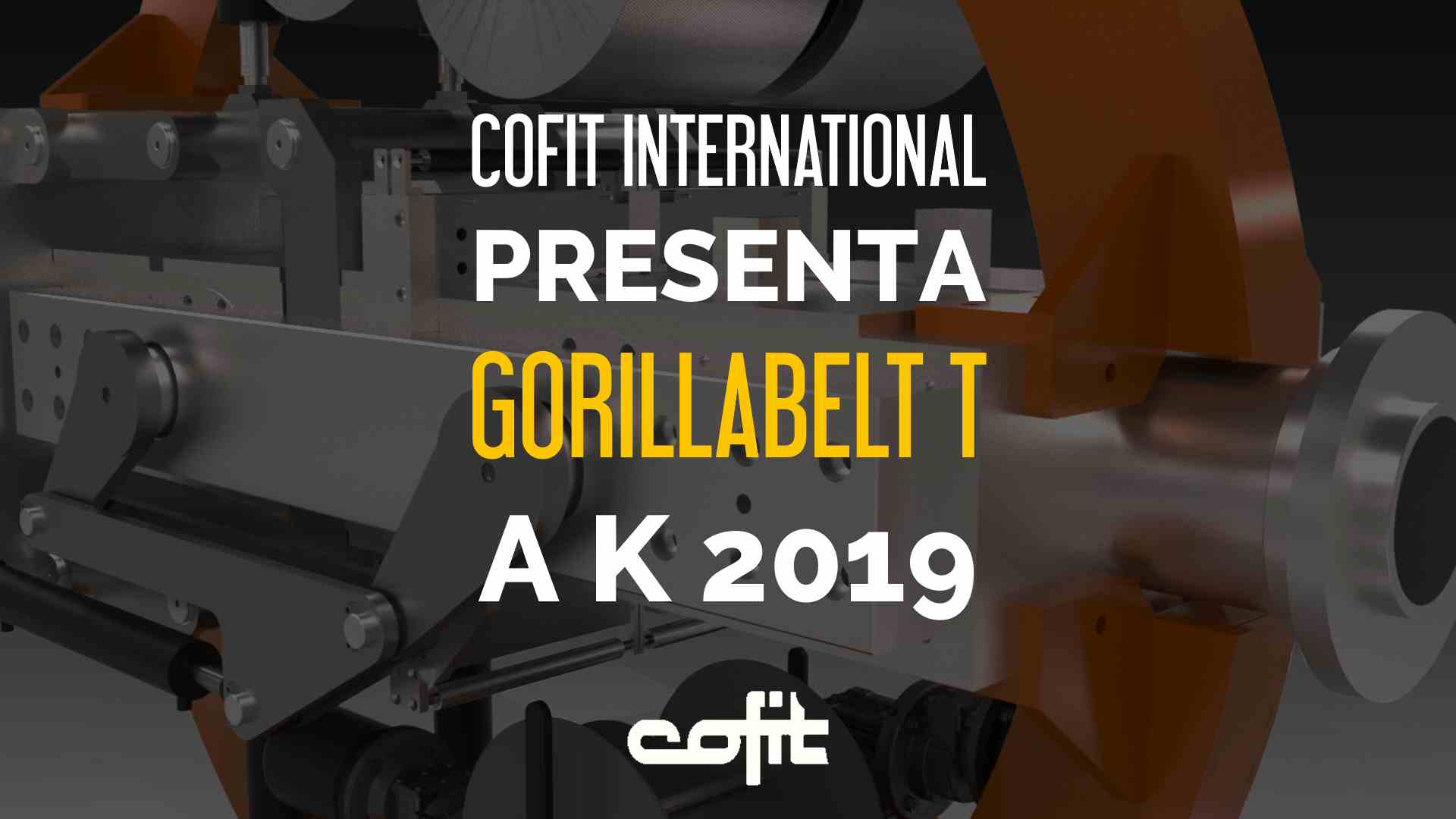 Cofit International presenta Gorillabelt T a K 2019